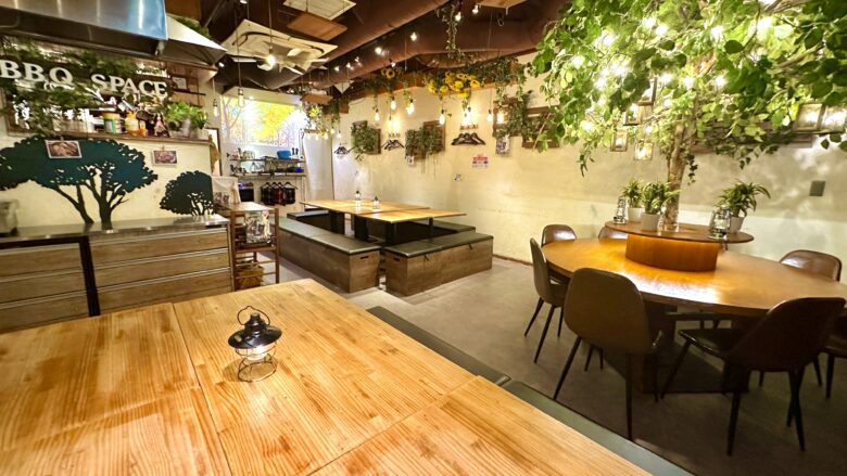 渋谷ガーデンスペース道玄坂店 貸切パーティー会場の雰囲気