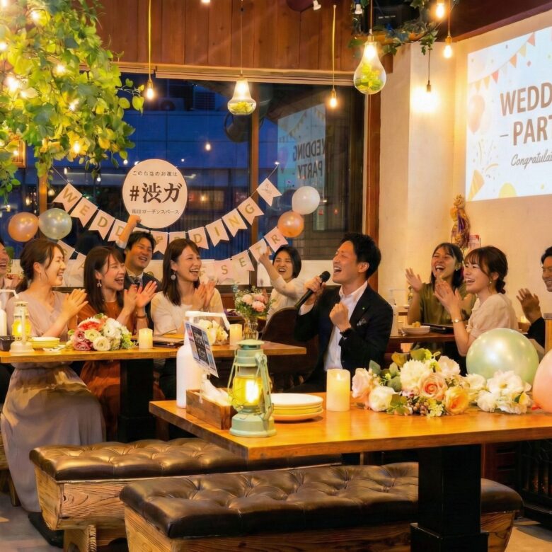 渋谷×貸切×新年会　客入り内観１