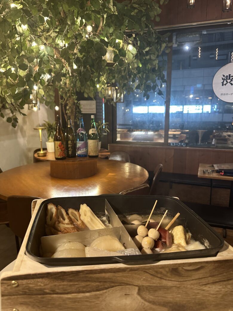 渋谷のおでん居酒屋 - おでん鍋まるごとコース