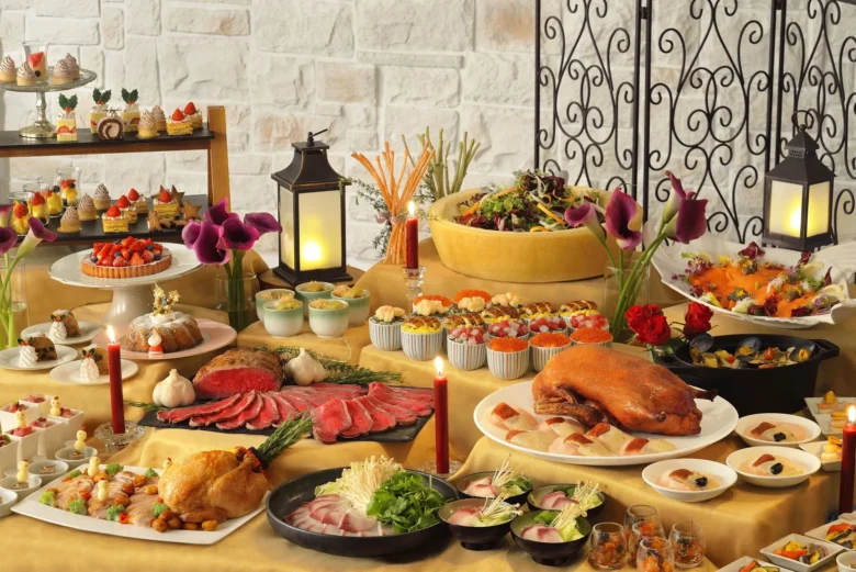 〈渋谷×貸切×ペット〉　コース料理イメージ