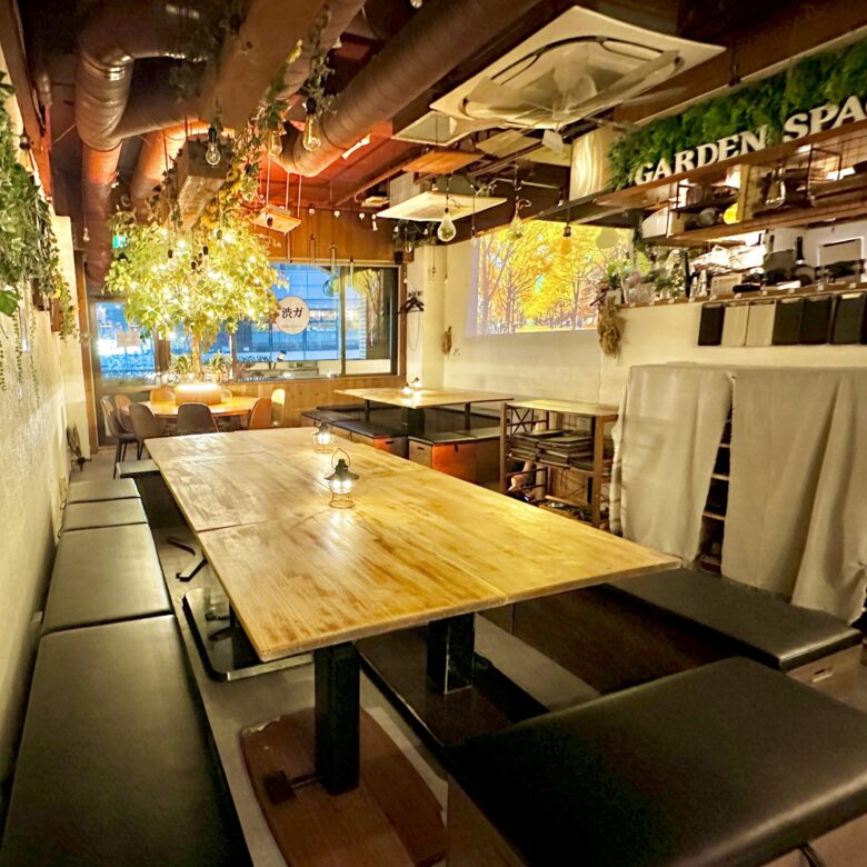 〈渋谷×貸切×80人〉 完全貸切空間イメージ