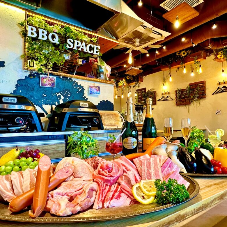 〈渋谷×貸切×80人〉BBQイメージ